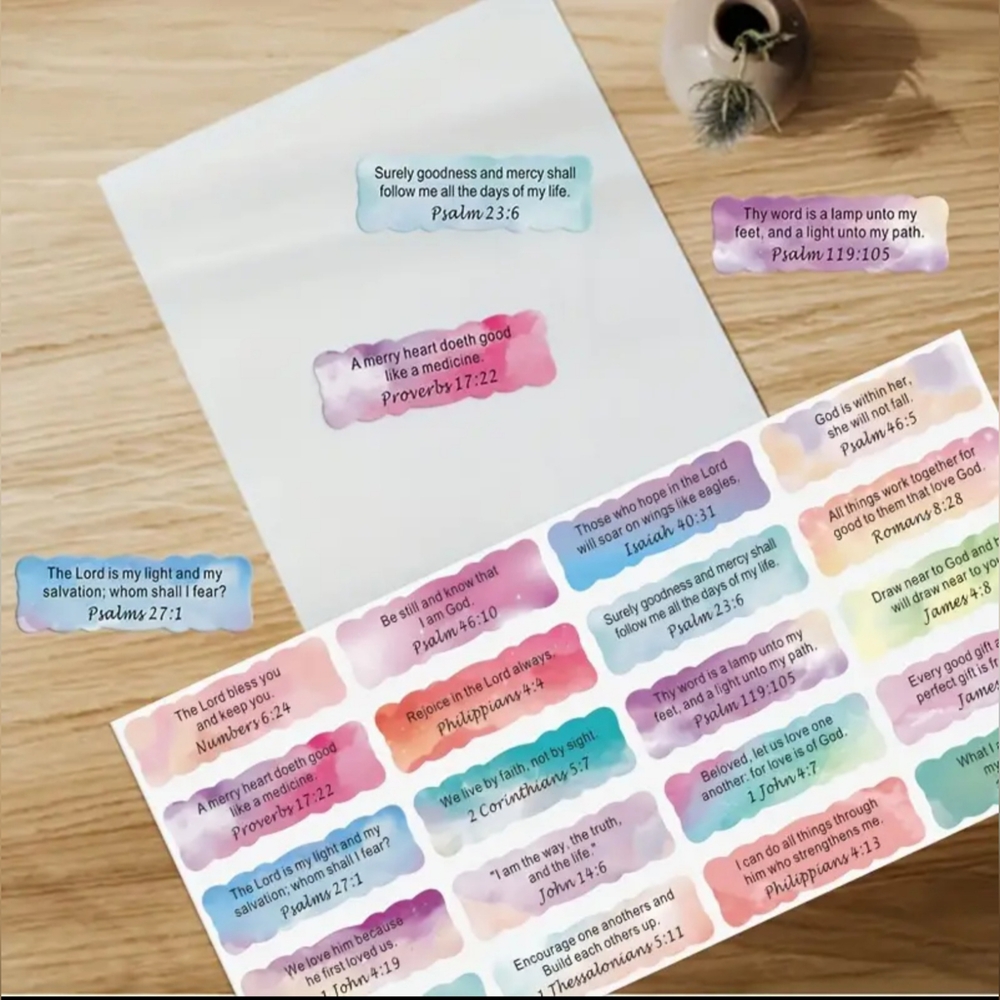 π€ 200 Scripture stickers π€ - Picture 4 of 5